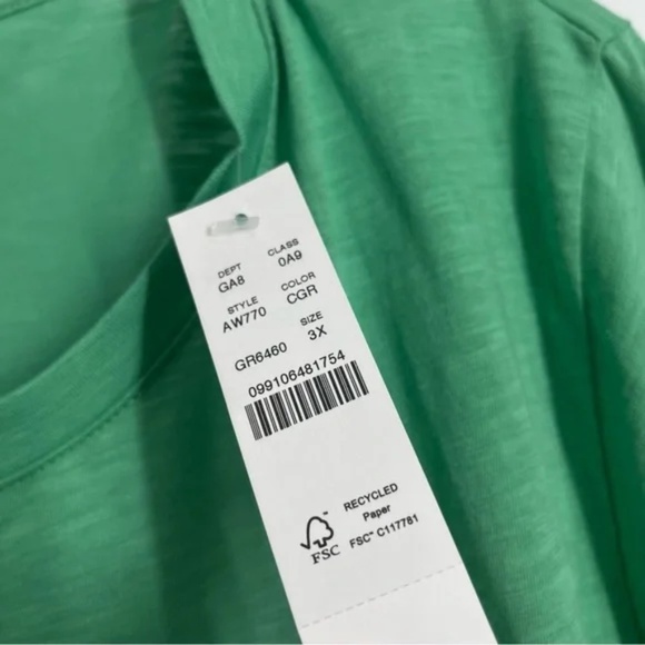 NWT J. Crew 3X Vintage cotton crewneck T-shirt 0535 LOT OF 3 - Picture 8 of 15